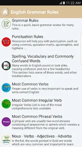 English Grammar Rule Handbooks screenshot 0