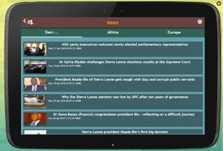 Voice of Salone TV screenshot 11
