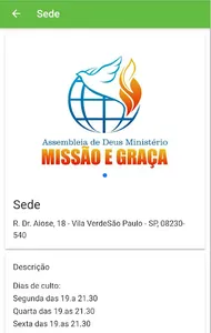 AD Ministério Missão e Graça screenshot 1