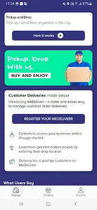 WeDeliverr screenshot 1