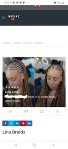 Weza - Book Braids Appointment screenshot 0