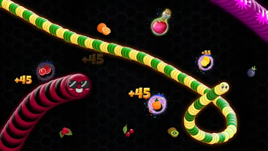 Worms.io – Snake Battle screenshot 1