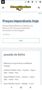 Resultados do dia screenshot 3