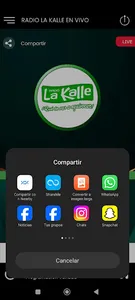 Radio La Kalle en Vivo Stream screenshot 0