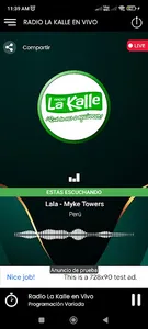 Radio La Kalle en Vivo Stream screenshot 1