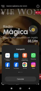 Radio Mágica en Vivo Stream screenshot 1