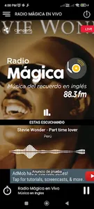 Radio Mágica en Vivo Stream screenshot 2