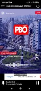 Radio Pbo en Vivo Stream screenshot 2