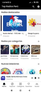 TopRadios: Radios de Perú AMFM screenshot 1