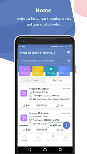 Zungas Shipping screenshot 2