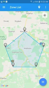 Tracking & Polygon Geofencing screenshot 2