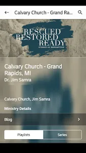 Calvary Church Grand Rapids MI screenshot 1