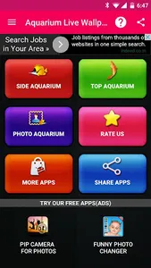 Aquarium Live Wallpaper Touch screenshot 0