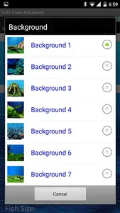 Aquarium Live Wallpaper Touch screenshot 10