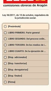 CCOO Ley Regulación Jurisdicci screenshot 0