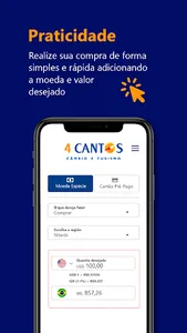 4 Cantos Câmbio e Turismo screenshot 1