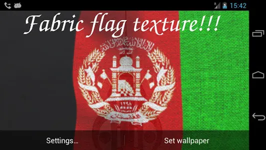 Afghanistan Flag screenshot 1