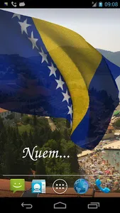 Bosnia Flag screenshot 3