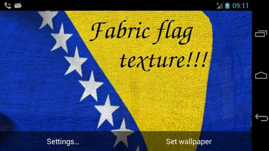 Bosnia Flag screenshot 6