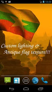 Myanmar Flag screenshot 3