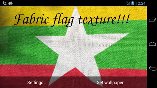 Myanmar Flag screenshot 5