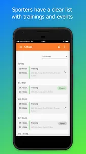 App4Sport screenshot 1