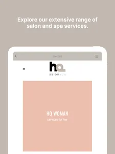 HQ salonspa screenshot 4