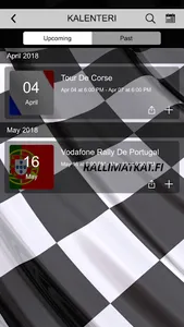 Rallimatkat.fi screenshot 2