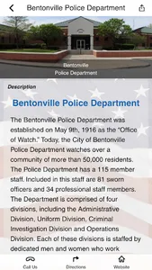 Bentonville Police Department screenshot 1