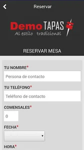 Demo Tapas screenshot 6