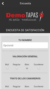 Demo Tapas screenshot 7