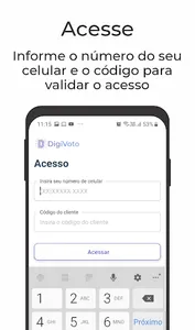 DigiVoto screenshot 1