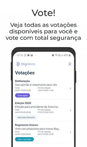 DigiVoto screenshot 3