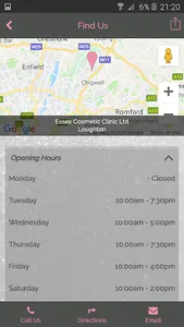 Essex Cosmetics Clinic screenshot 1