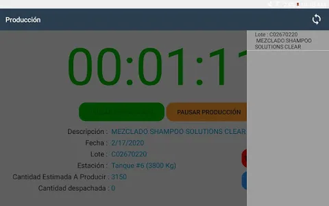 Lacak Producción screenshot 6