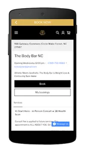 The Body Bar screenshot 1