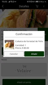 Velaire Salads screenshot 4