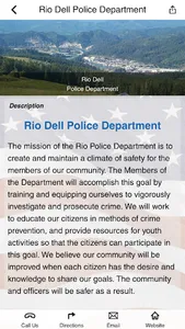 Rio Dell Police Department screenshot 1
