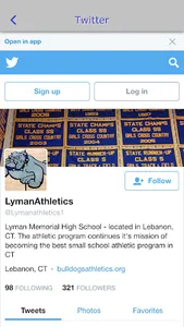 Lyman Memorial Bulldogs Sports screenshot 2