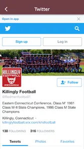 Killingly Redmen-Redgal Sports screenshot 2