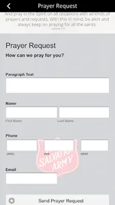 Salvation Army Clovis screenshot 1