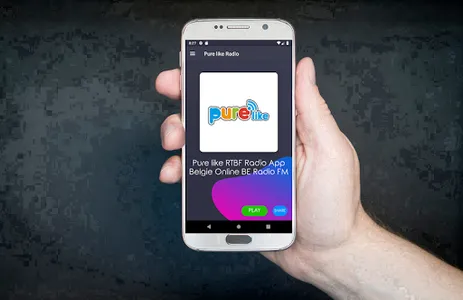 Pure like (RTBF) Radio App Bel screenshot 0