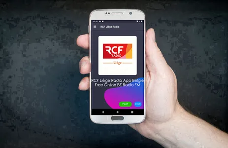 RCF Liège Radio App Belgie Fre screenshot 0