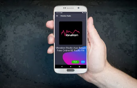 Vibration Radio App Belgie Fre screenshot 0
