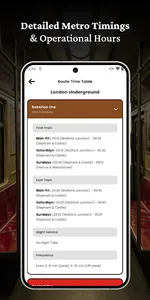 London Metro Schedule & Routes screenshot 7