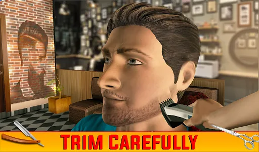 Barber Shop beard Salon Games screenshot 6