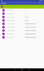 FSX Key Commands Pro screenshot 7