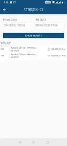 iSpot4u Attendance screenshot 2
