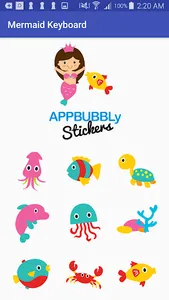 Mermaid Sealife Keyboard Stick screenshot 2