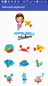 Mermaid Sealife Keyboard Stick screenshot 3